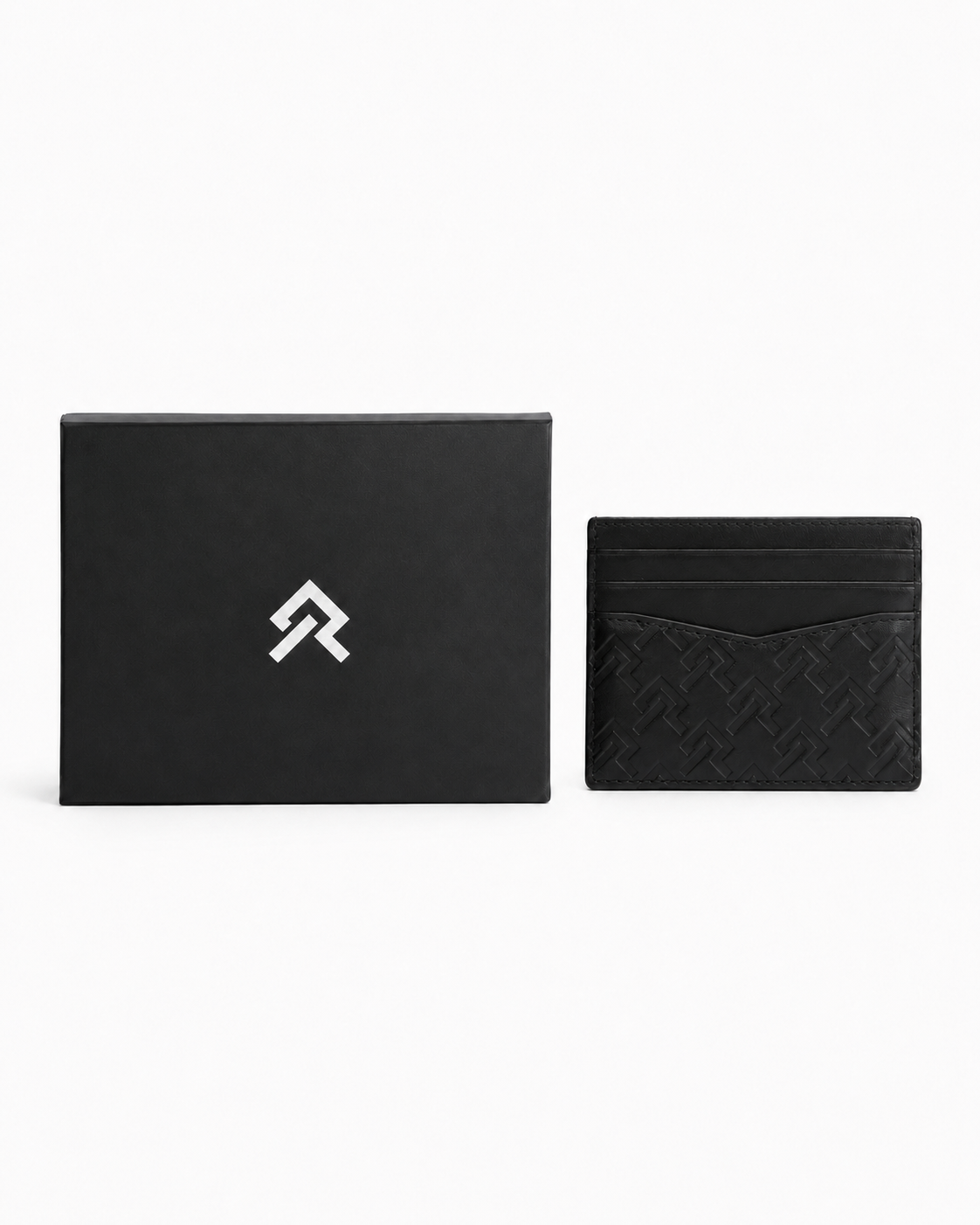 RYVT Signature Cardholder, ghost flat, detail view